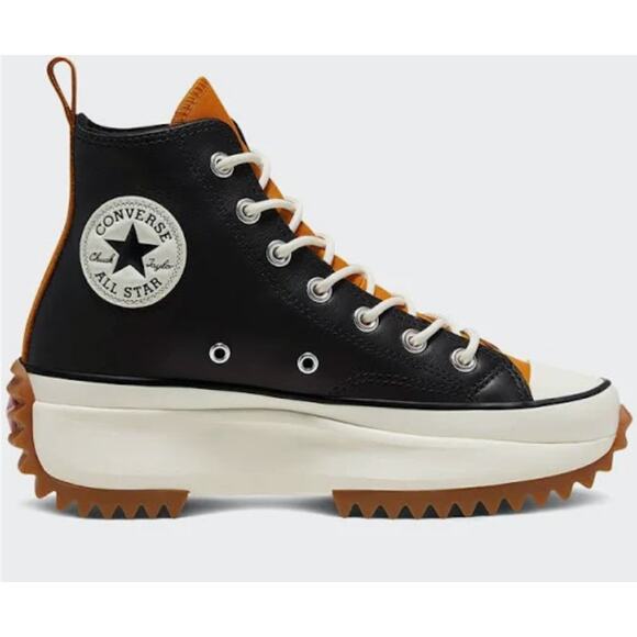 Converse Run Star Hike High 'Black Saffron Yellow; W 8.5 - Picture 1 of 9